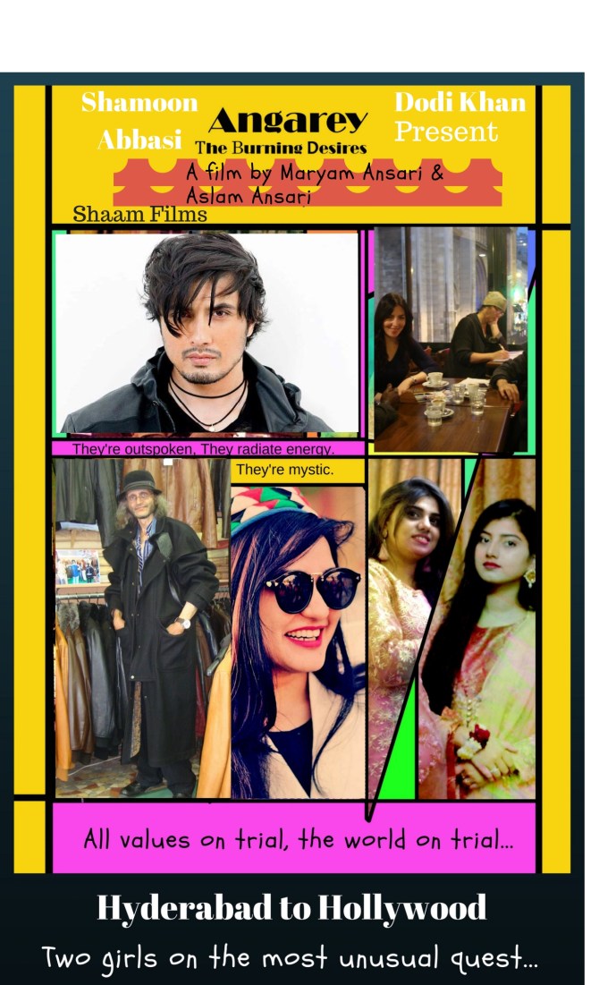 Angarey (The Burning Desires...) Poster with text